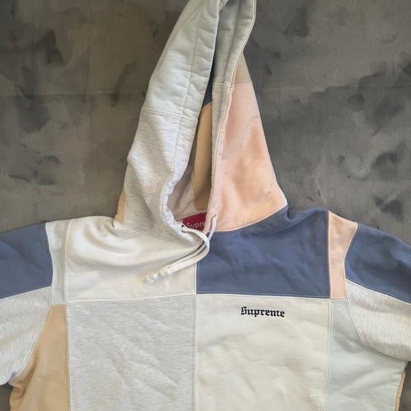 Supreme Patchwork Hoodie - Picture 2 of 11